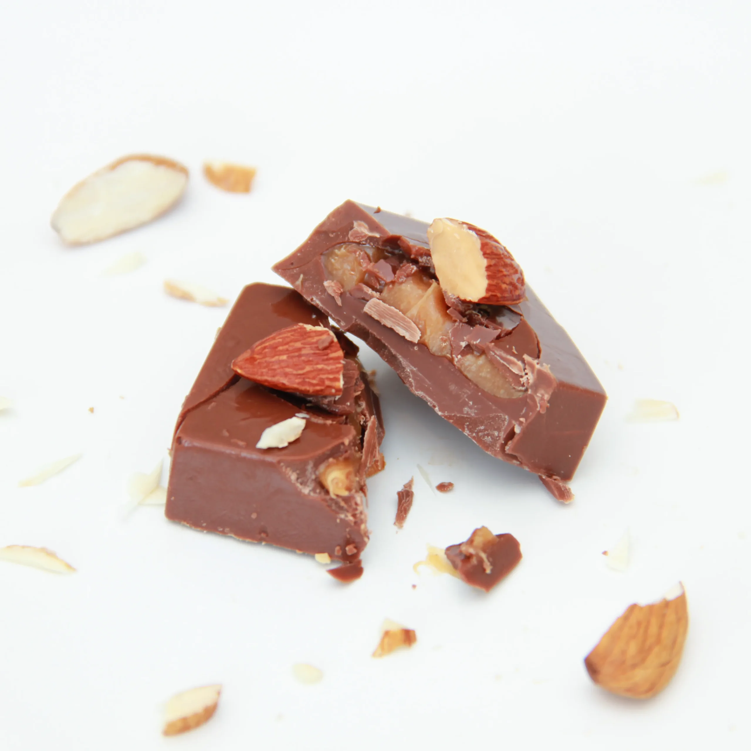 Milk Chocolate Salted Caramel with Almond