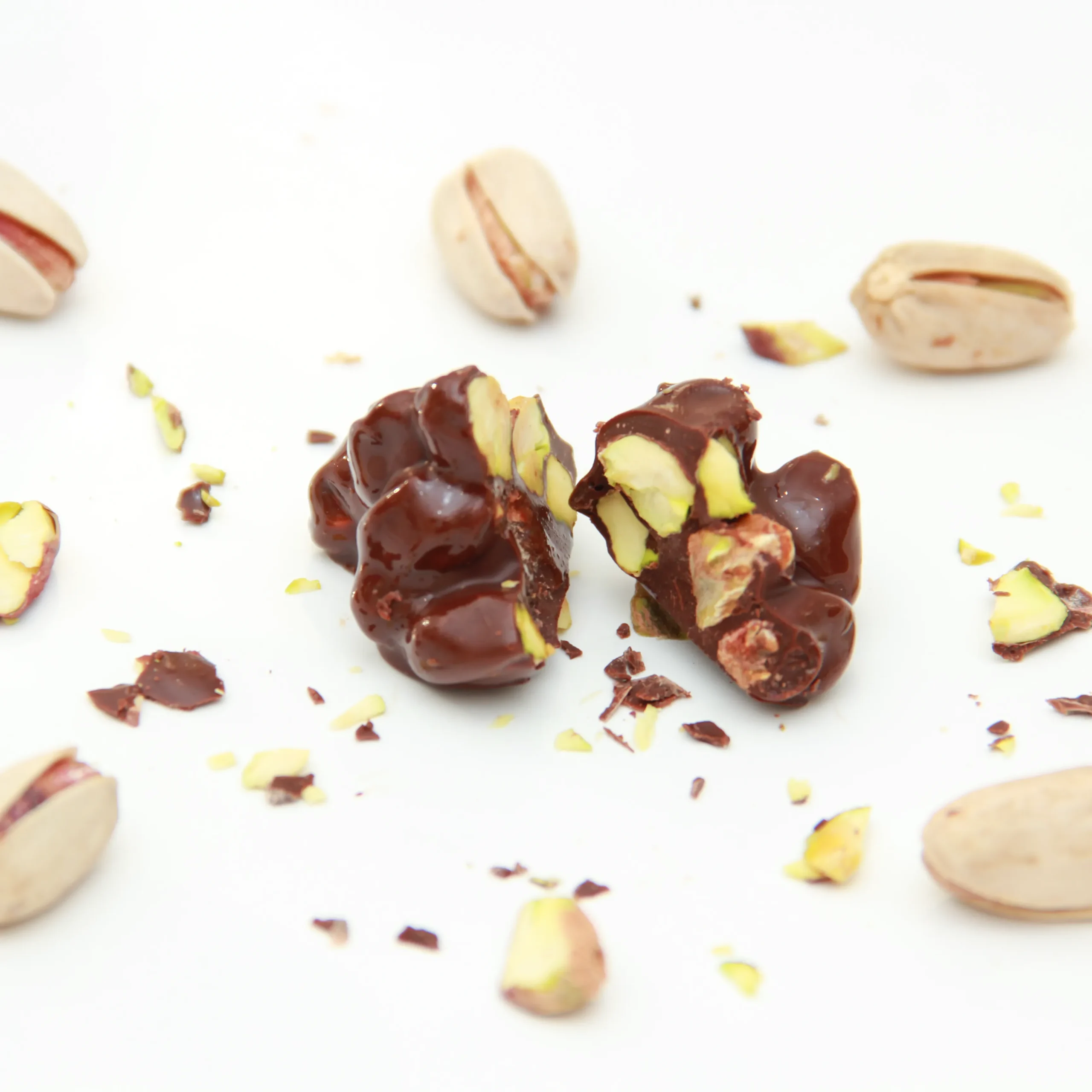 Dark Chocolate Pistachios Rocher Sugar Free